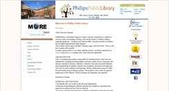 Desktop Screenshot of phillipspl.org